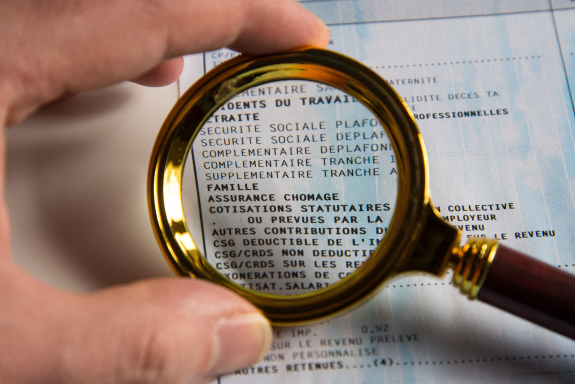 Bulletin de salaire (Photo Riccardo Milani / AFP).