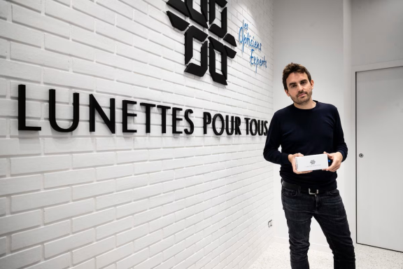 Paul Morlet, le fondateur de Lunettes pour tous (photo D.R.).