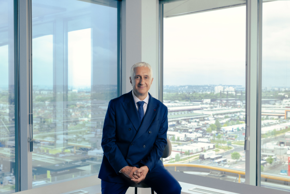  Stéphane Layani, président du Marché International de Rungis (photo William Lacalmontie).