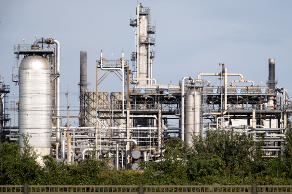 La raffinerie BP de Withing, dans l’Indiana aux États-Unis (photo Scott Olson/Getty Images/AFP).