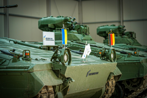 Depuis le début du conflit en Ukraine, la question de l'armement est redevenue stratégique (photo Rheinmetall).