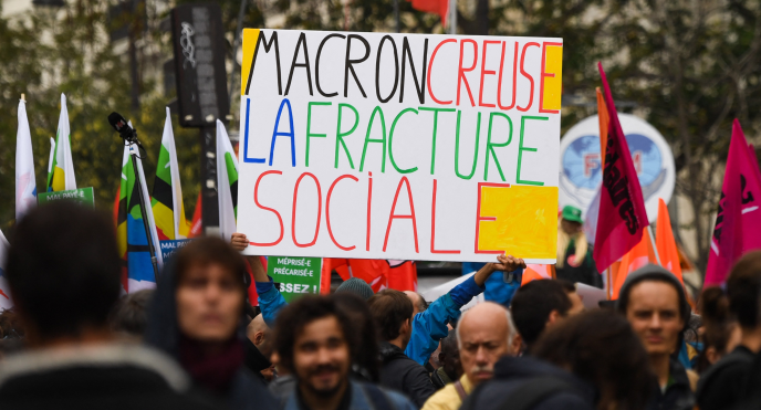 Concept né en 1995, avec Jacques Chirac, la "fracture sociale" est toujours au cœur des débats 30 ans plus tard... (photo Eric Feferberg/AFP).