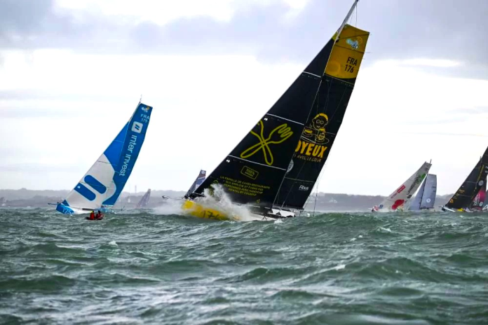 L’IMOCA Café Joyeux (photo D.R.).