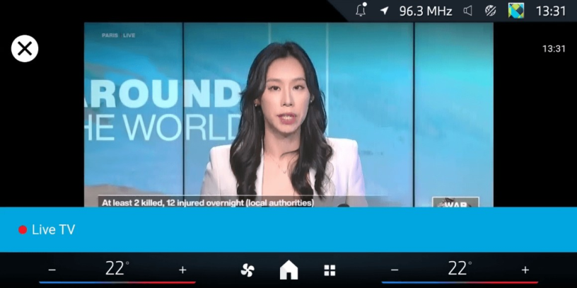 France 24 au sein de l'application développée par Dotscreen pour BWM (photo D.R.).