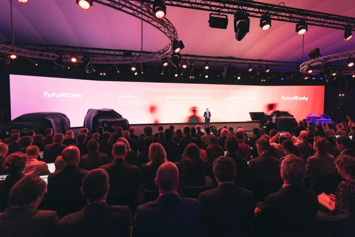 François Provost lors de la présentation du plan stratégique FutuREady de Renault, en mars 2026 (photo D.R.).