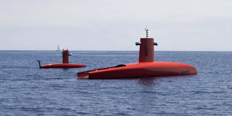 Drones sous-marins développés par Exail Technologies (photo D.R.).