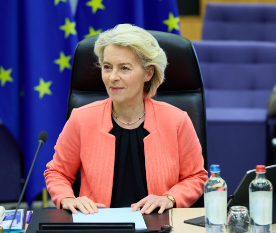 La présidente de la Commission européenne, Ursula von der Leyen (photo D.R.).