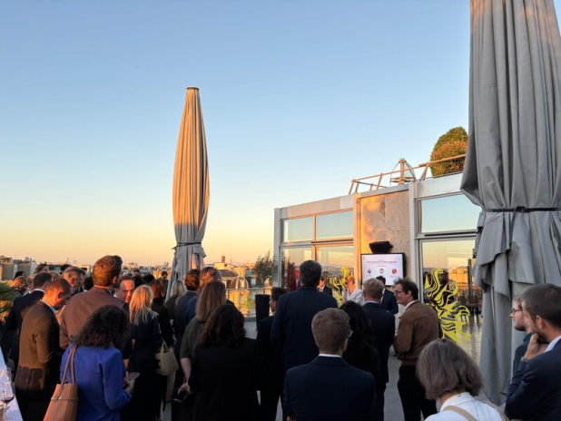 La soirée organisée par Publicis Consultants consacrée à la question du budget 2027 de la France (photo D.R.).