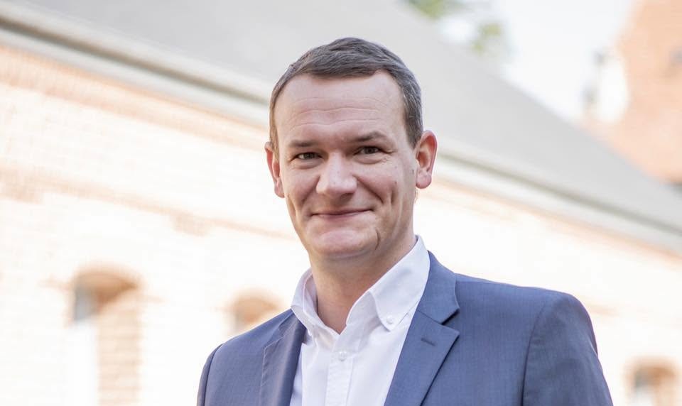 Jean-Pierre Verzelen, 42 ans, quitte le Sénat pour la présidence du Conseil départemental de l'Aisne (photo D.R.).