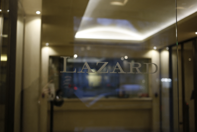 Lazard (photo Matthieu Alexandre/AFP).