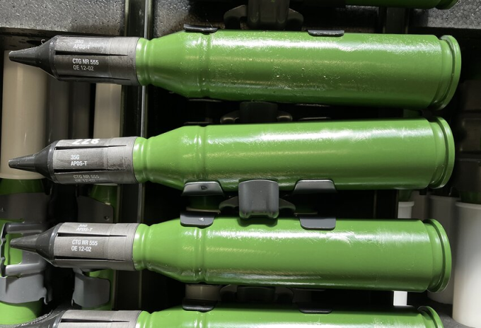 Munitions (photo Rheinmetall).