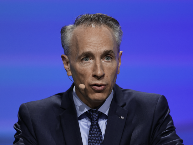 Thomas Buberl, Directeur général d'Axa - ANNE-CHRISTINE POUJOULAT / AFP