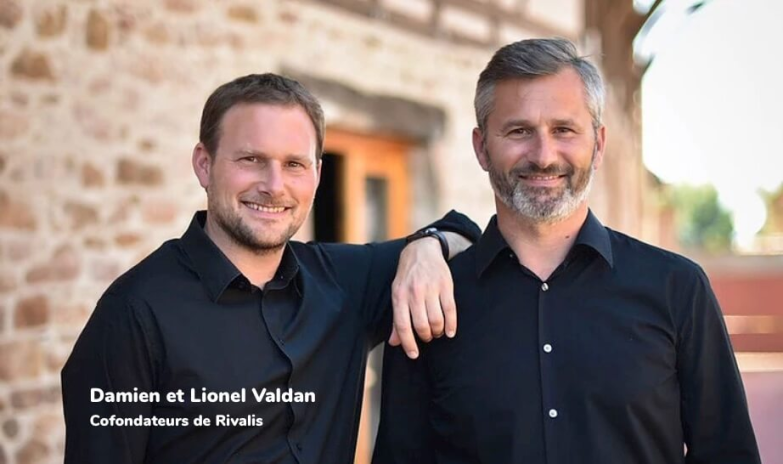 Damien et Lionel Valdan, désormais à la tête de 100% de Rivalis (photo D.R.).
