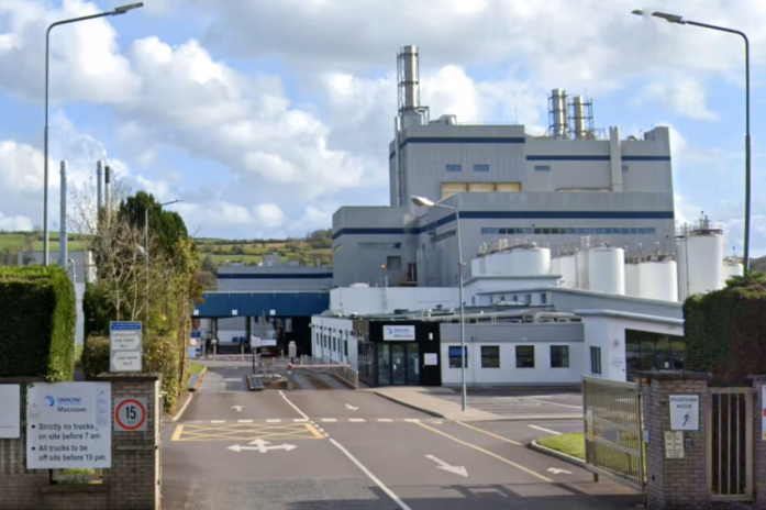 L'usine de Danone de Macroon, à Cork en Irlande (photo D.R.).