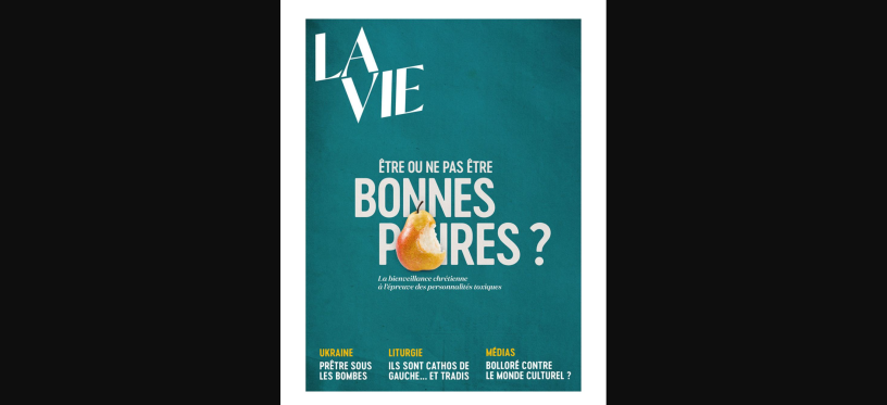 L'hebdomadaire La Vie va changer de périodicité (illustration D.R.).