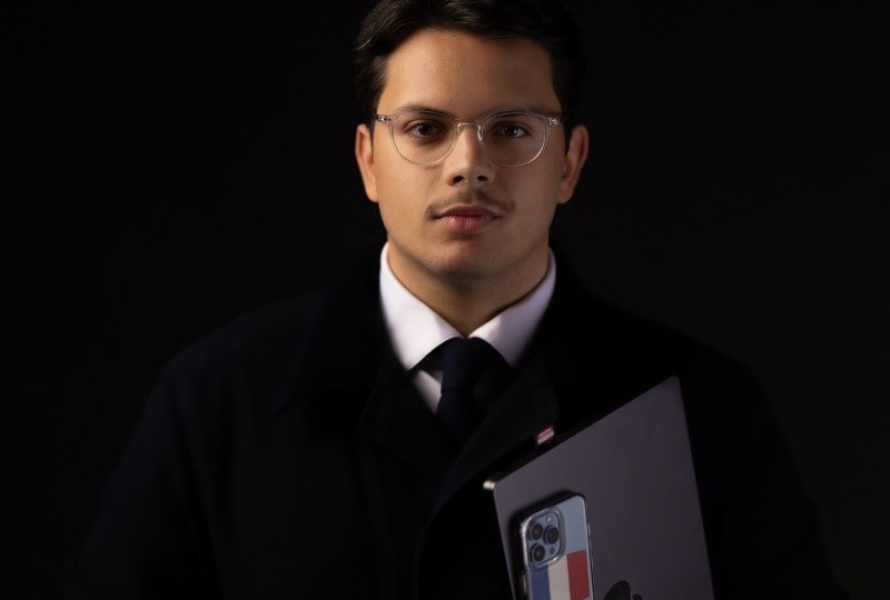 Ismail Aissoub, nouveau conseiller stratégie social média de Gabriel Attal (photo D.R.).