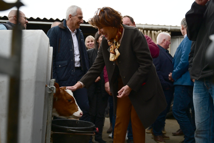 La ministre de l'Agriculture, Annie Genevard (photo Romain Doucelin/NurPhoto/AFP).