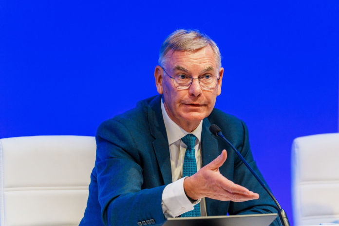 Philippe Guillemot, lors de la dernière assemblée générale de Vallourec (photo D.R.).