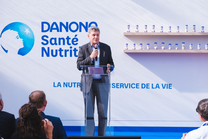 Antoine de Saint-Affrique, le directeur général du groupe Danone (photo D.R.).
