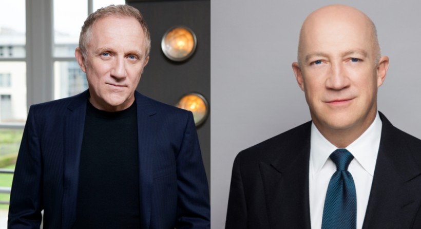 François-Henri Pinault et Bryan Lourd (photos D.R.).
