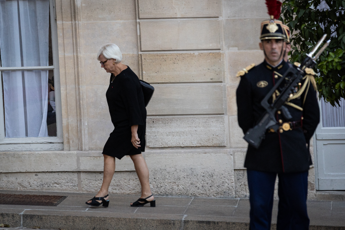 Catherine Vautrin, ministre des armées, sera entendue le 30 septembre par les députés (photo Telmo Pinto/NurPhoto/AFP).