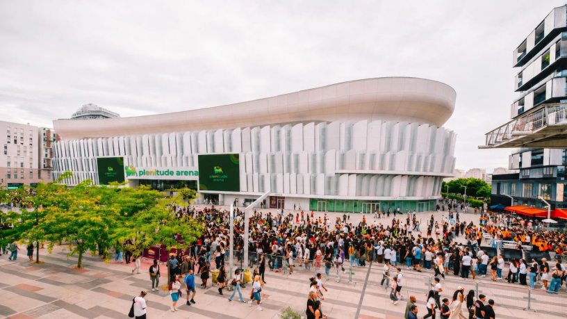 Plenitude Arena, le nouveau nom de la salle Paris La Défense Arena, à Nanterre (illustration D.R.).