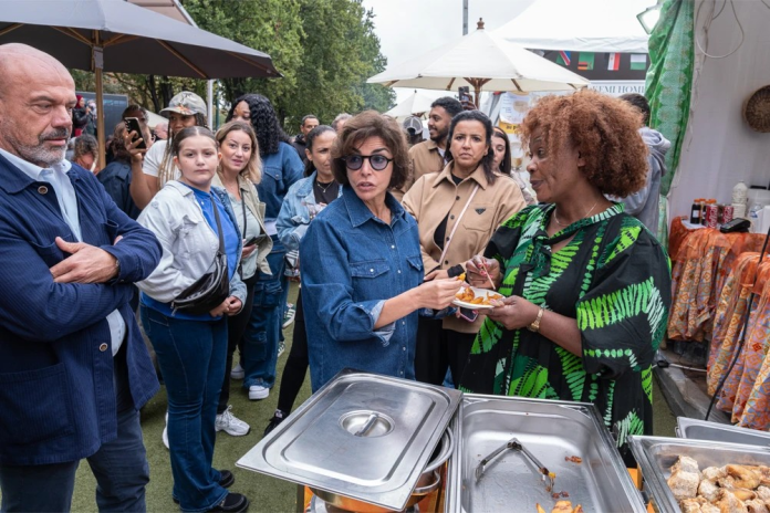 Rachida Dati, lors de l'édition 2025 du Village International de la Gastronomie (photo D.R.).