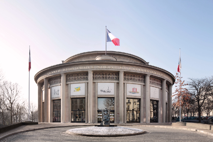 La rotonde du Palais d'Iéna, à Paris, où siège le Conseil économique, social et environnemental (photo D.R.).
