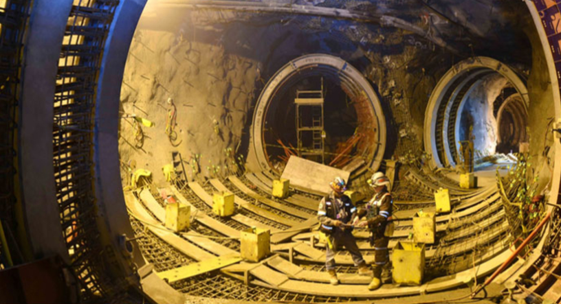 Mine de cuivre de Grasberg en Indonésie (photo D.R.).