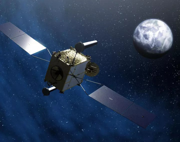 Un satellite SATCOMBw (illustration D.R.).
