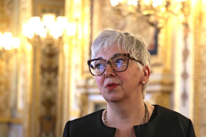La sénatrice Muriel Jourda (photo Ludovic Marin/AFP).