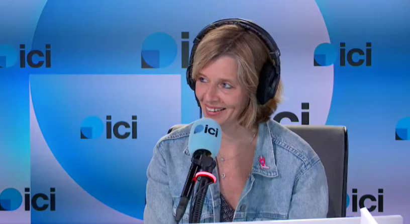 Wendy Bouchard, présentait Ma France, le midi sur le réseau ici (photo D.R.).