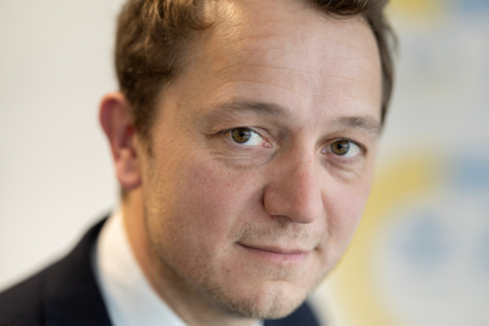 Maël de Calan, président du conseil départemental du Finistère (photo Fred Tanneau/AFP).