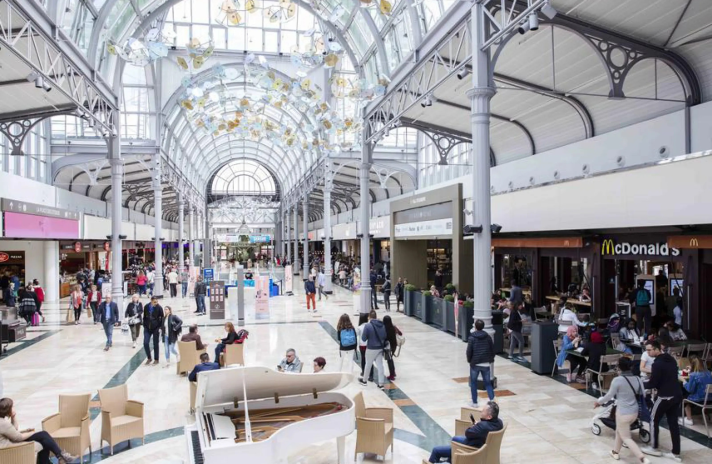 Le centre commercial Val d'Europe, à Marne la Vallée (photo D.R.).