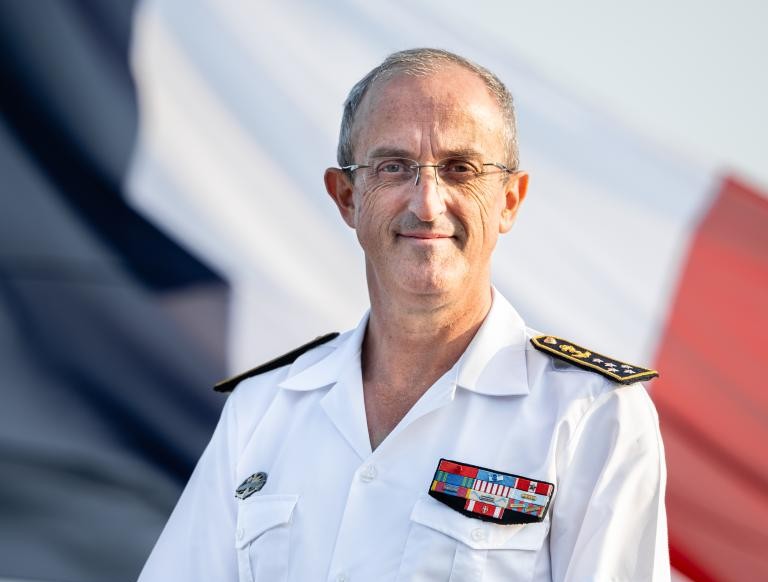 L'amiral Nicolas Vaujour (photo D.R.).