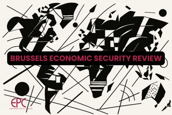 Le premier numéro de la Brussels Economic Security Review (illustration D.R.).