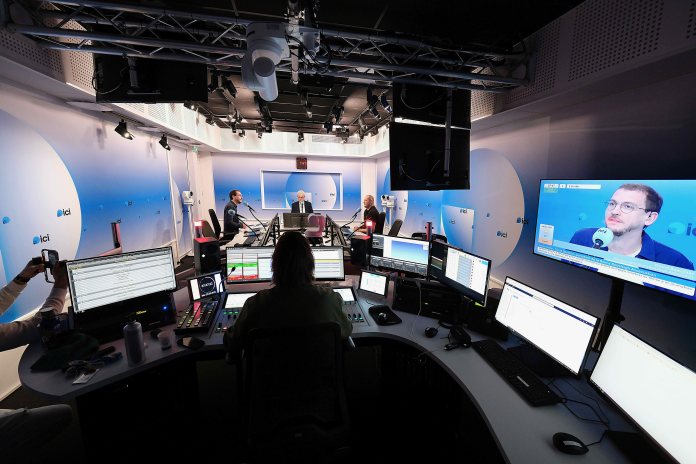 "ici matin", l'une des matinales filmées du réseau ici, diffusée sur France 3 (photo D.R.).