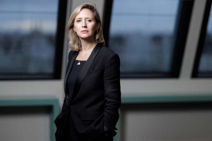 Garance Pineau, à Paris, en 2023 (photo Joël Saget/AFP).