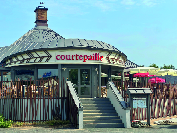 Un restaurant Courtepaille, repris en 2023 par le Groupe Baudaire (photo D.R.).