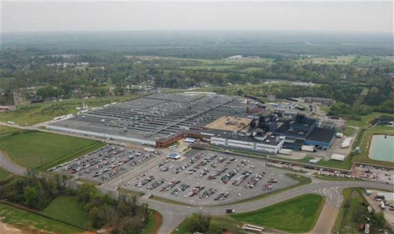 L'usine Michelin de Tuscaloosa (photo D.R.).