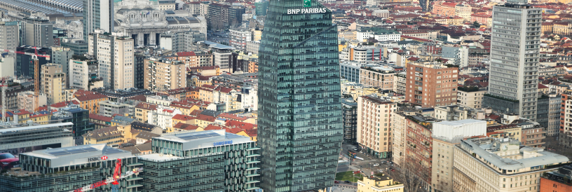 La "tour Diamant", à Milan (photo D.R.).