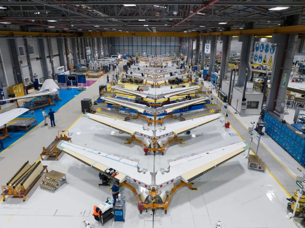 Unité de production d'Airbus en Espagne (photo D.R.).