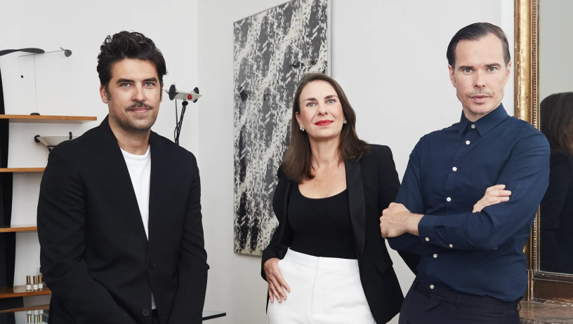 Benoît Verdier, Sylvie Loday et Olivier Royère, les trois créateurs de la maison de parfums Ex Nihilo (photo Ex Nihilo).