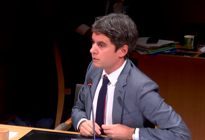 Gabriel Attal, secrétaire général de Renaissance (photo D.R.).