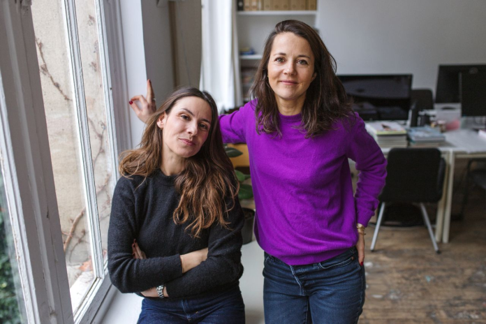 Marine Deffrennes et Marion Roucheux, fondatrices du site Les Louves (photo D.R.).