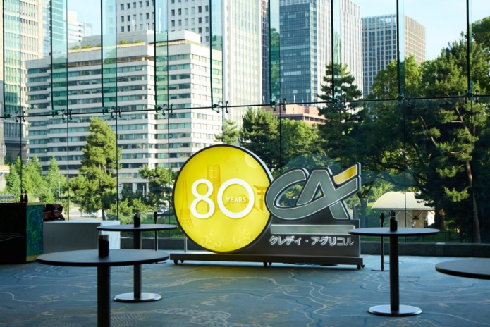 Le Groupe Crédit Agricole fête les 80 ans de sa présence au Japon (photo D.R.).