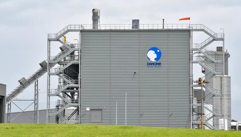 L'usine Danone de Balclutha, en Nouvelle-Zélande (photo D.R.).