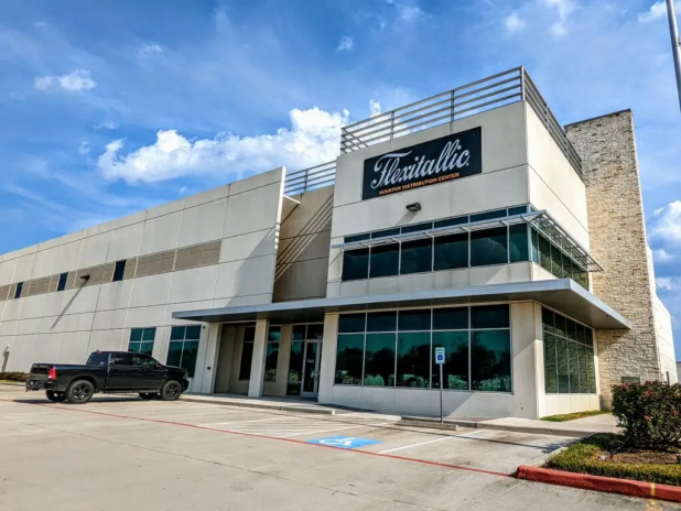 Le centre logistique de Flexitallic, à Houston au Texas, où l'entreprise a été fondée il y a 114 ans (photo Flexitallic).