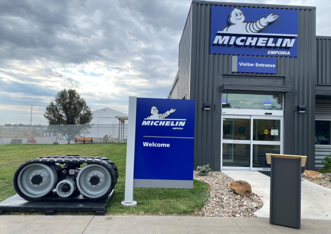 Le site de Michelin, à Emporia, dans le Kansas (photo D.R.).