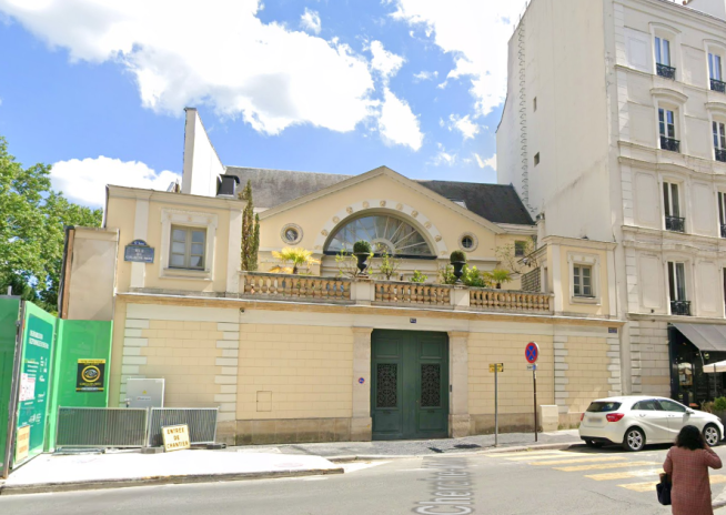 L'hôtel particulier de Gérard Depardieu à Paris (photo D.R.).